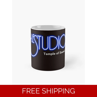 Classic Mug A Black White & Blue Logo TOS